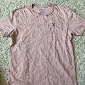 Pink mens medium volcom shirt